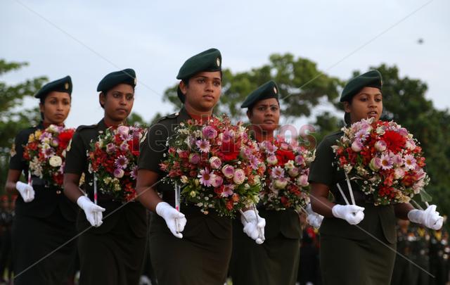 War hero memorial parliament grounds, Sri Lanka 
