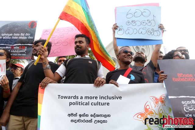Civil society activist protest, Sri Lanka, 2018 (9)