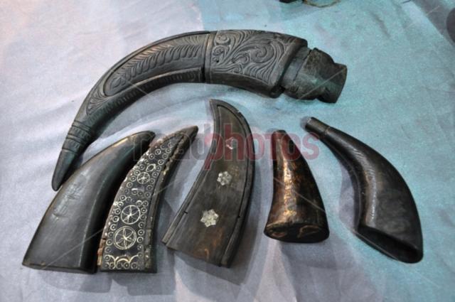 Buffalo horn crafts, Sri Lanka  - Read Photos