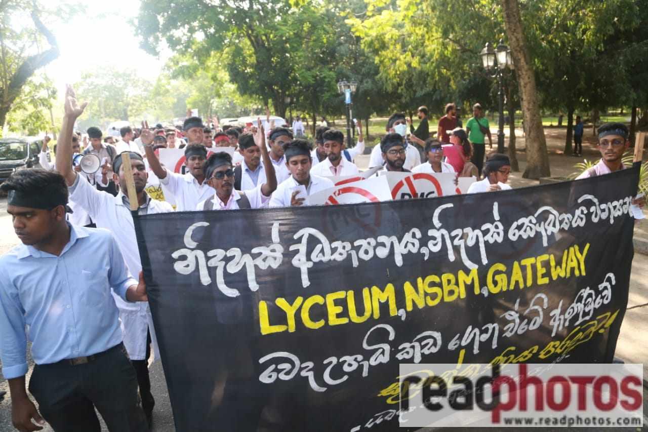 Medical students protest 05/16