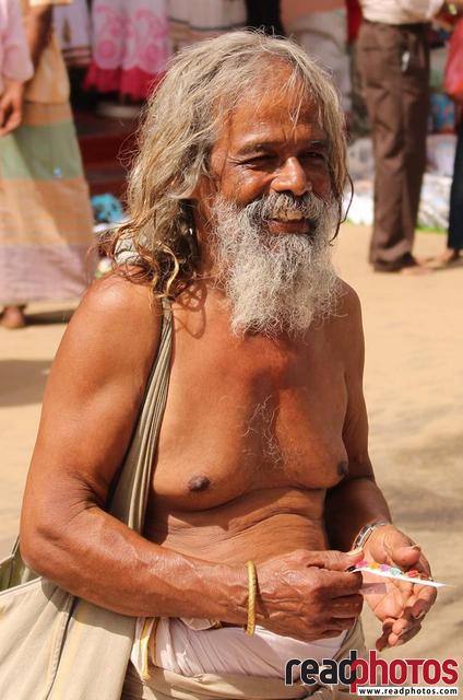 Smiling Old man, Sri Lanka