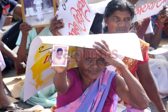 Missing person protest, Sri Lanka