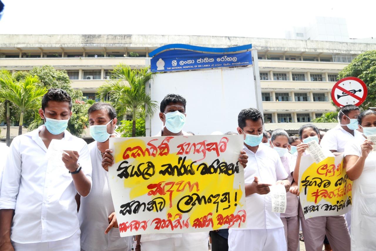Islandwide protests launched by Health Trade Union Alliance on 08/10/2021