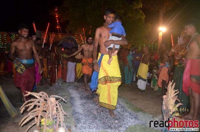 Hindu fire walking devotees, Sri Lanka - Read Photos