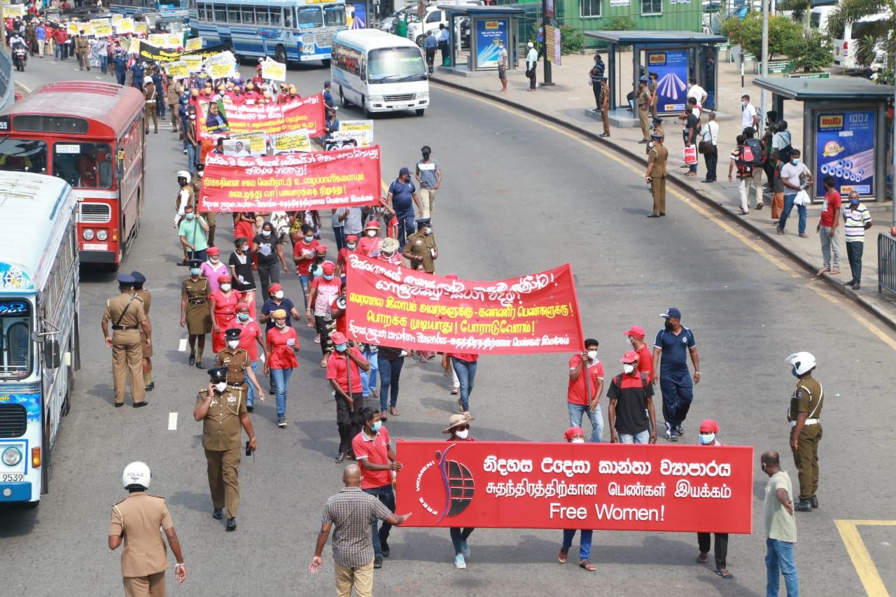 Women s day protest organised by the Free Women Organization - Read Photos