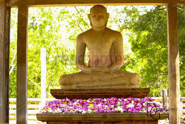 Samadhi Buddha statue, Anuradahapura in Sri Lanka  - Read Photos